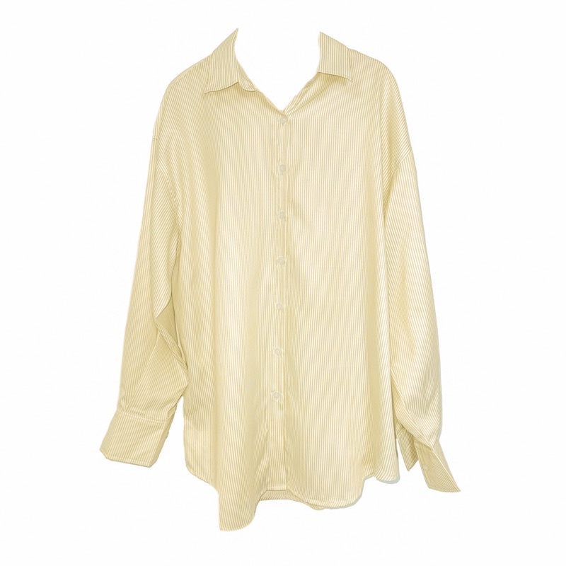 Áo sơmi dáng rộng Striped Oversize Shirt