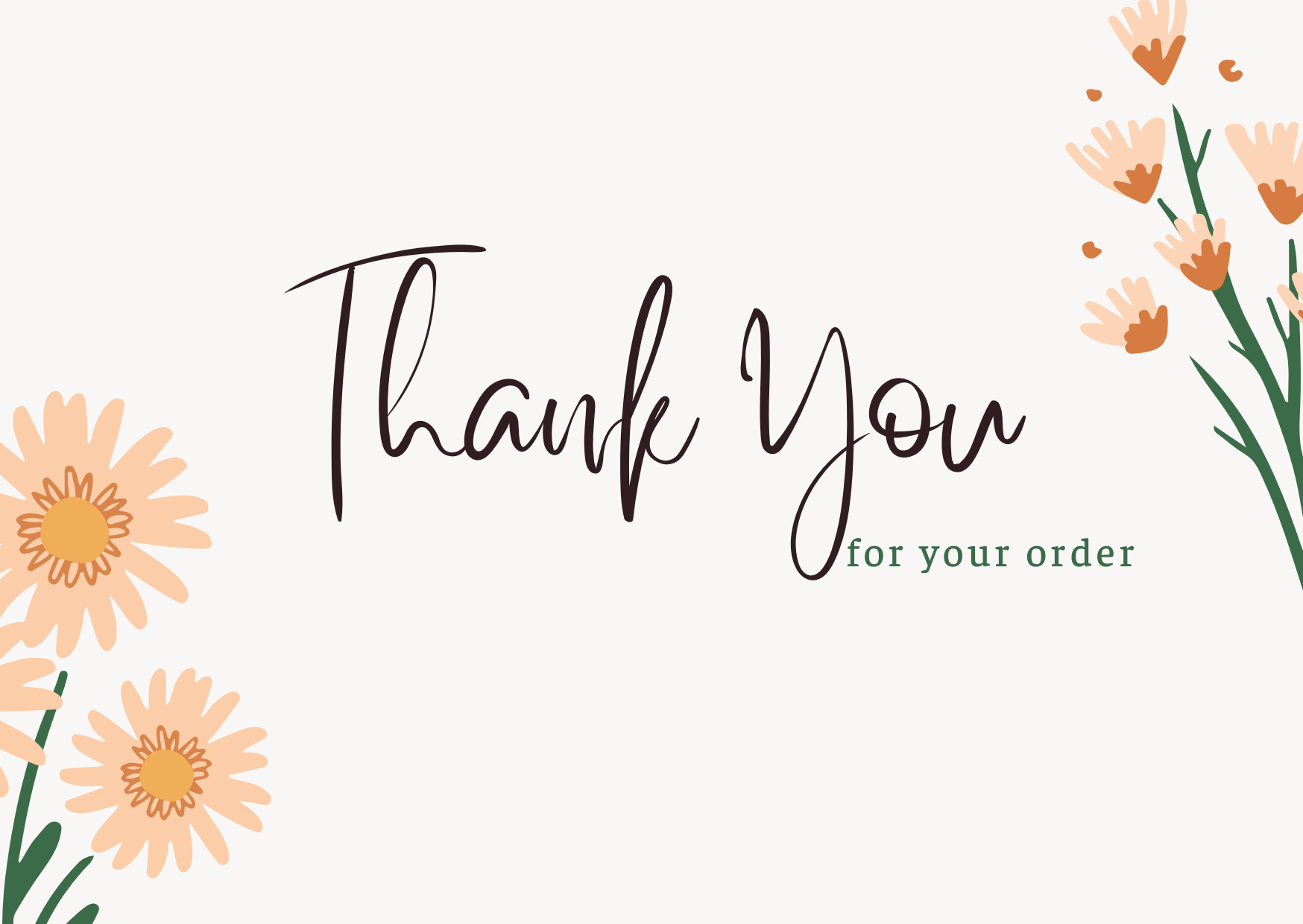 Thiệp cảm ơn, card Thank you, thiệp Thank you - size (88x53)mm, giấy ...