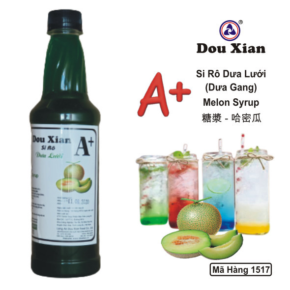 Siro A+ Douxian chai 500ml - Đủ hương vị