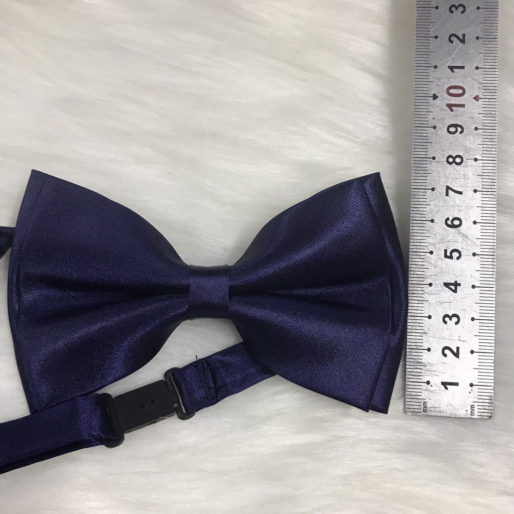 Nơ đeo cổ nam KING vải silk lụa phi bóng cao cấp giả rẻ [X04]