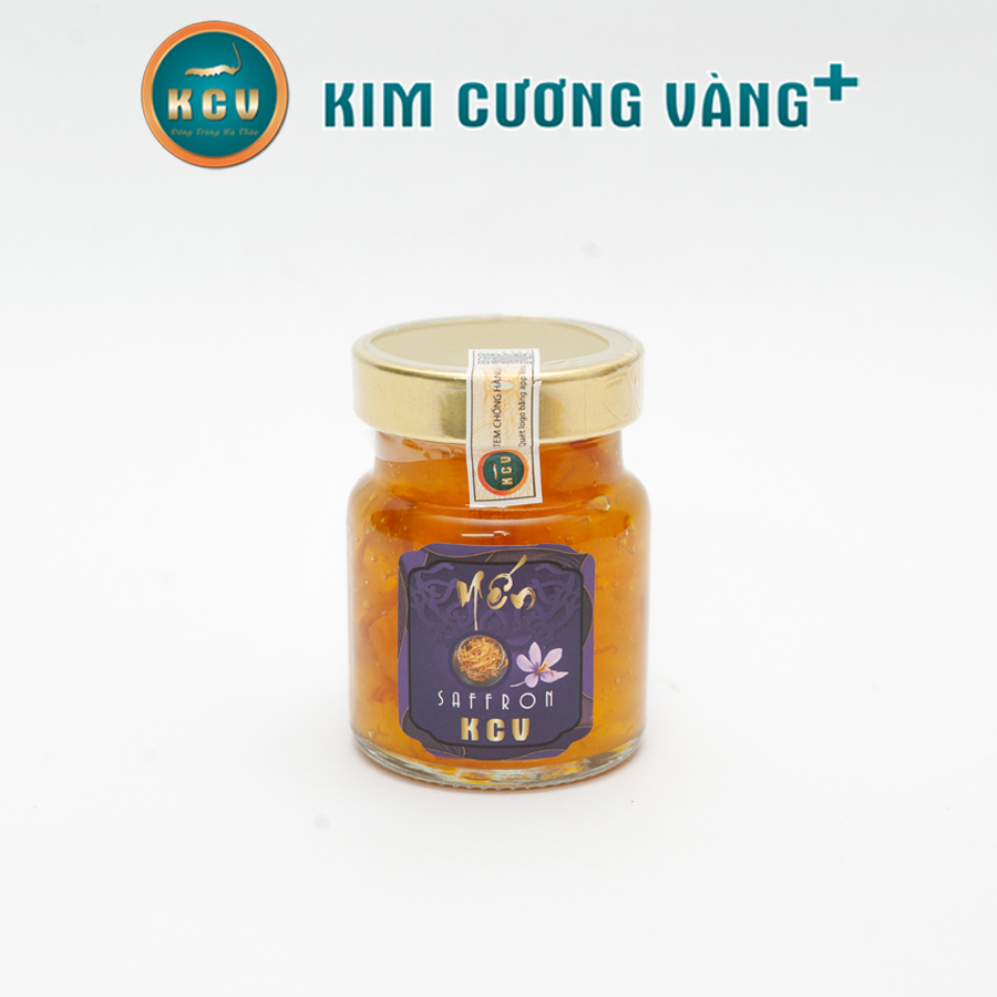 Yến Đông Trùng Hạ Thảo Saffron KCV (6 Hũ/Hộp)