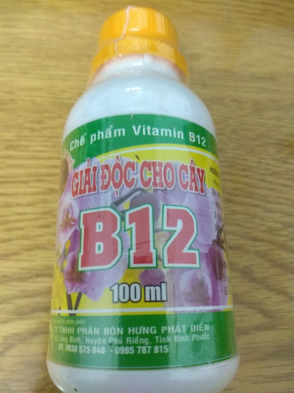 Vitamin b12 - hpđ chai 100ml