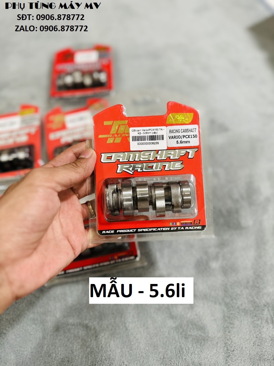 Cam TA size 5.6/5.8/6.3/6.4li dành cho xe Vario Click