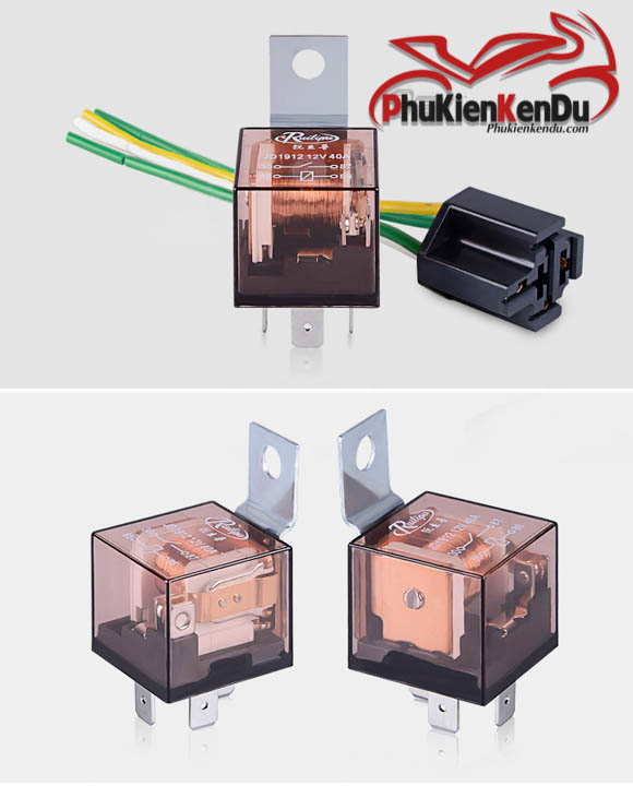RỜ LE CÒI XE 4 CHÂN 12V