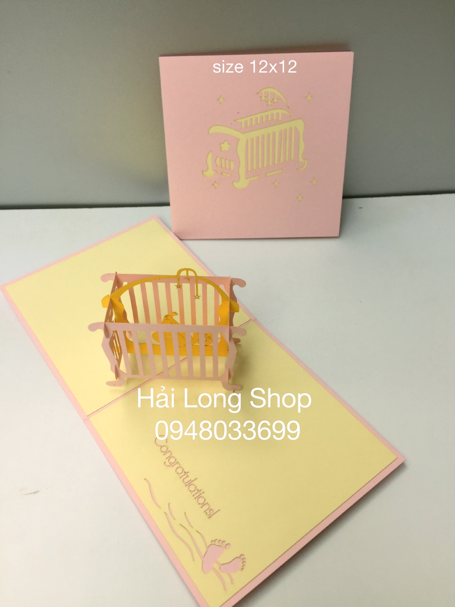 Cũi Trẻ Em - Baby - Love - Thiệp