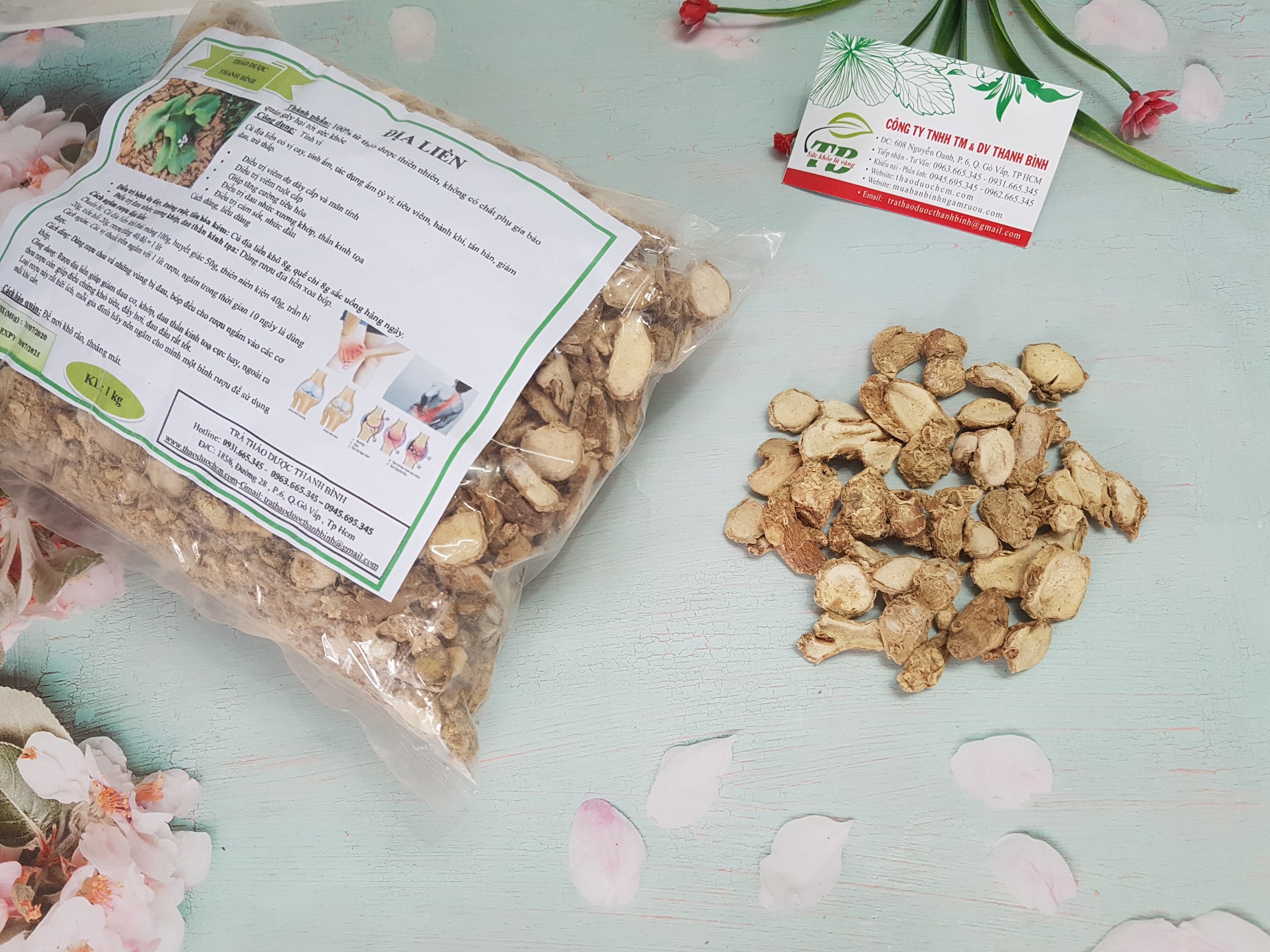 Củ Địa Liền 100G - Hàng Chất Lượng