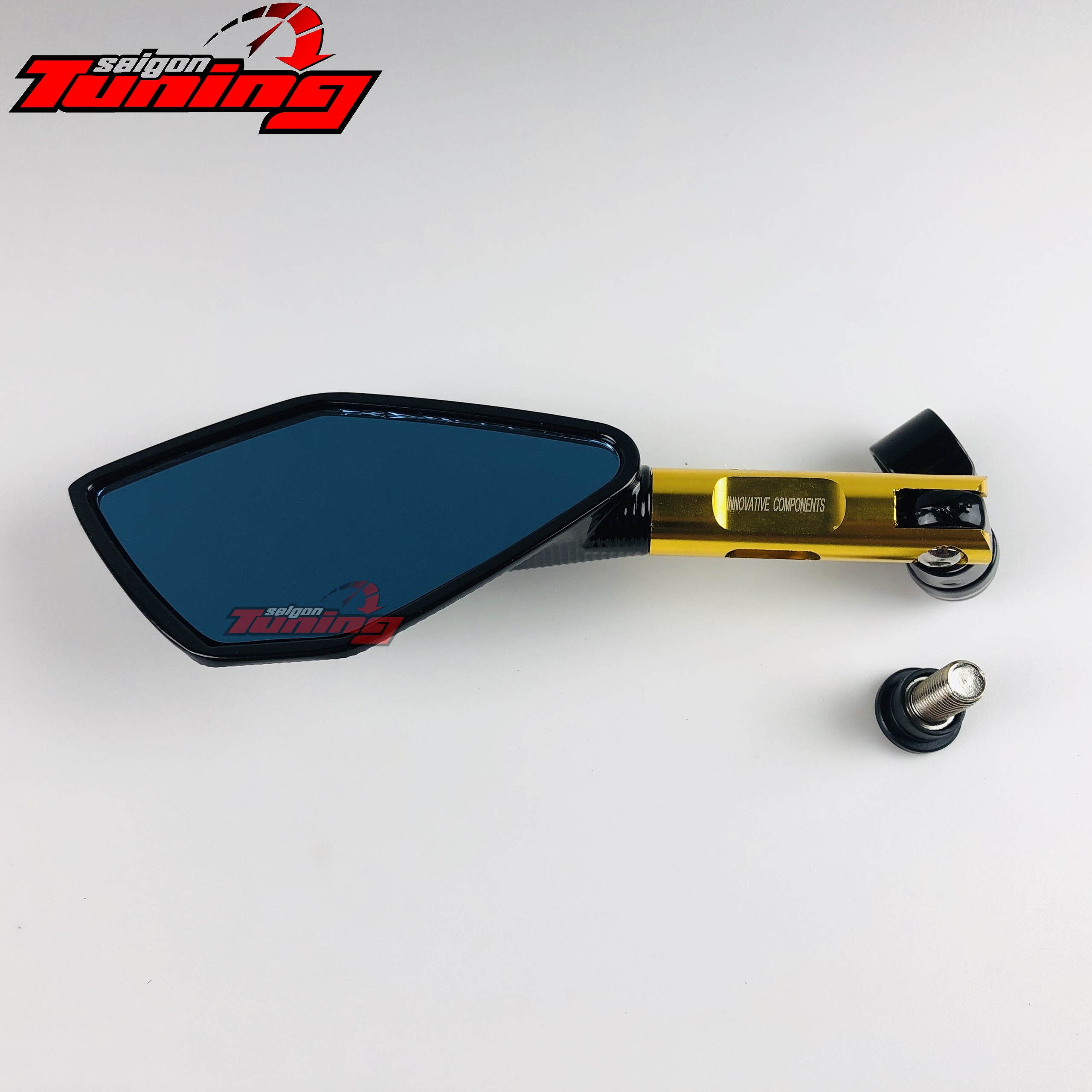 [HCM]Kính ( gương) trái chiếu hậu - Màu vàng Gold SaigonTuning