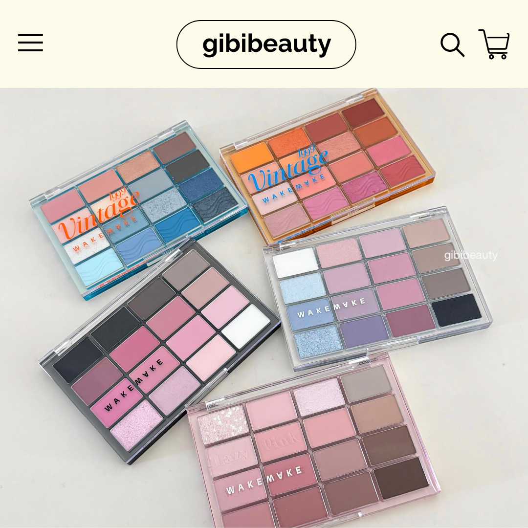 Bảng mắt WAKEMAKE Soft Blurring Eye Palette