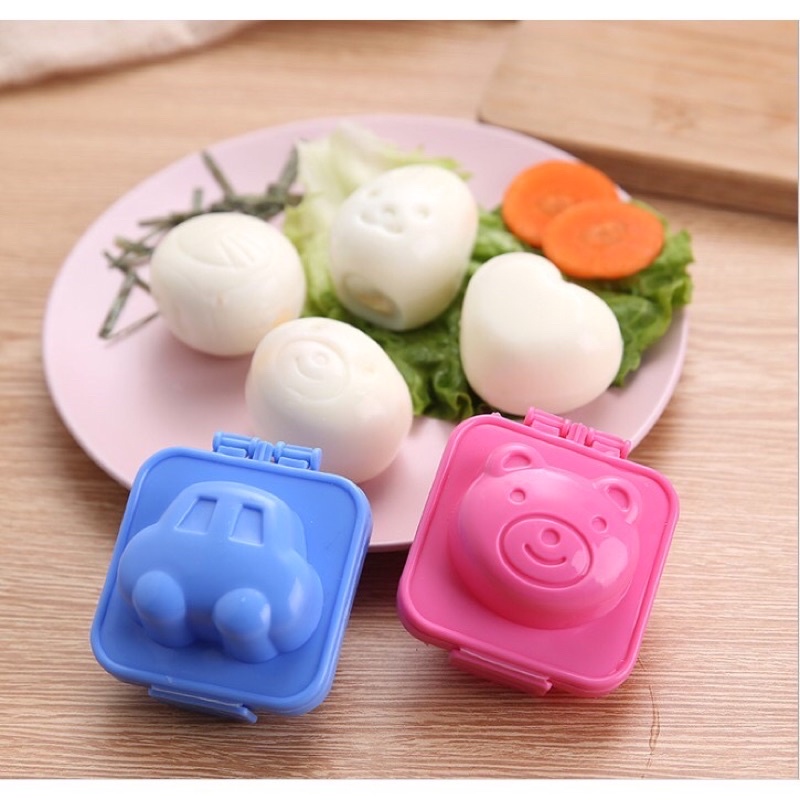 Bộ 6 khuôn cơm hình thú cho bé ăn dặm kiểu nhật