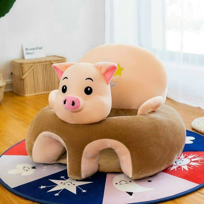 Ghế Tập Ngồi Thú Nhồi Bông Cho Bé (có sẵn bông)