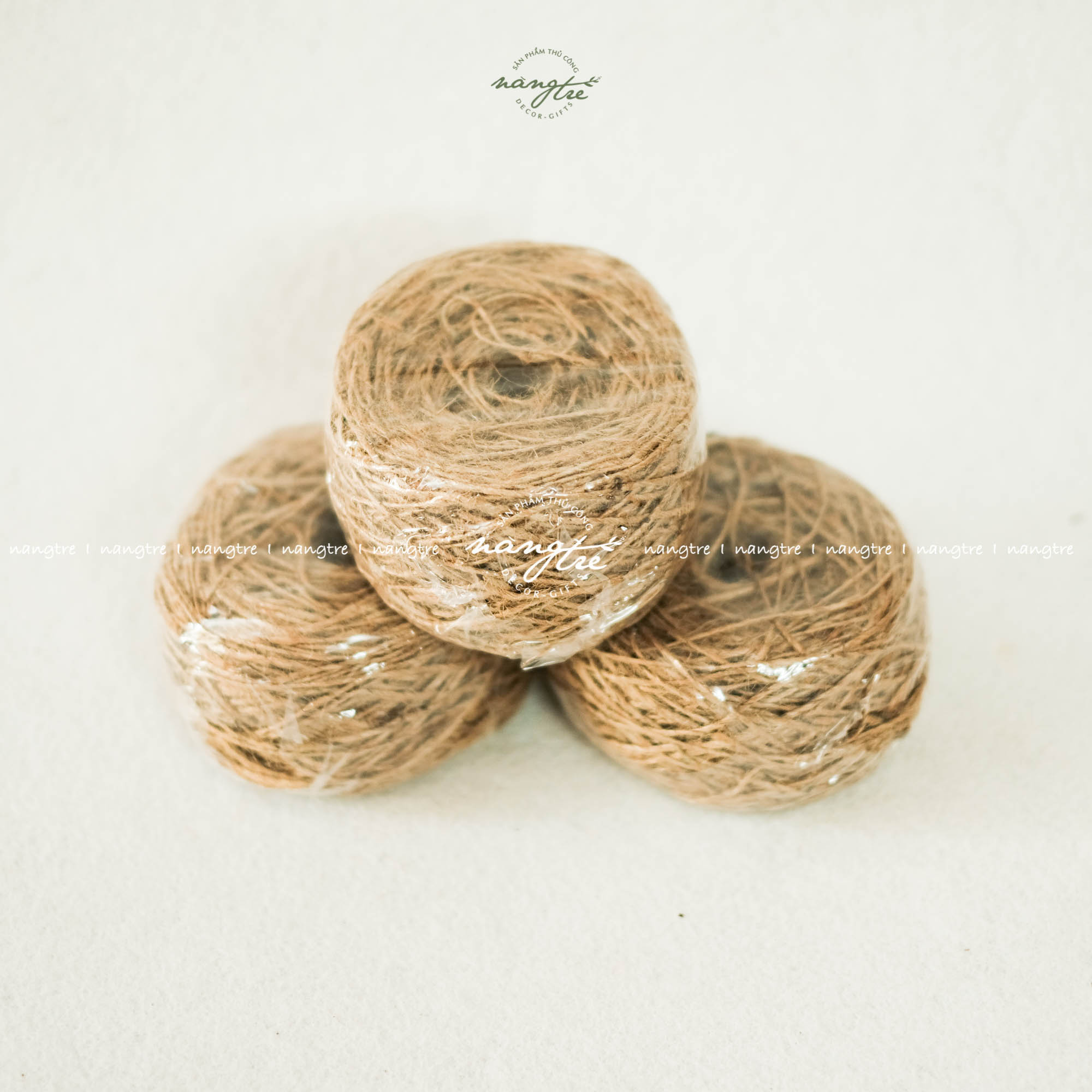 Cuộn 250m dây thừng 1mm handmade/cuộn dây gai