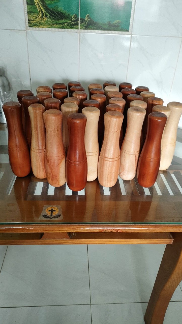 Chày gỗ lớn đập đá, cá, thịt Đăng Khôi loại 1