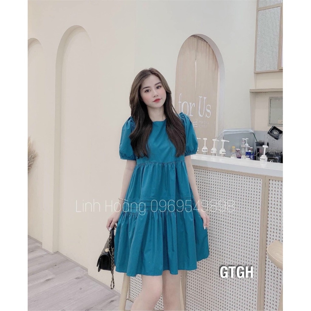 Váy bầu thời trang kiểu dáng mới-đầm bầu xinh