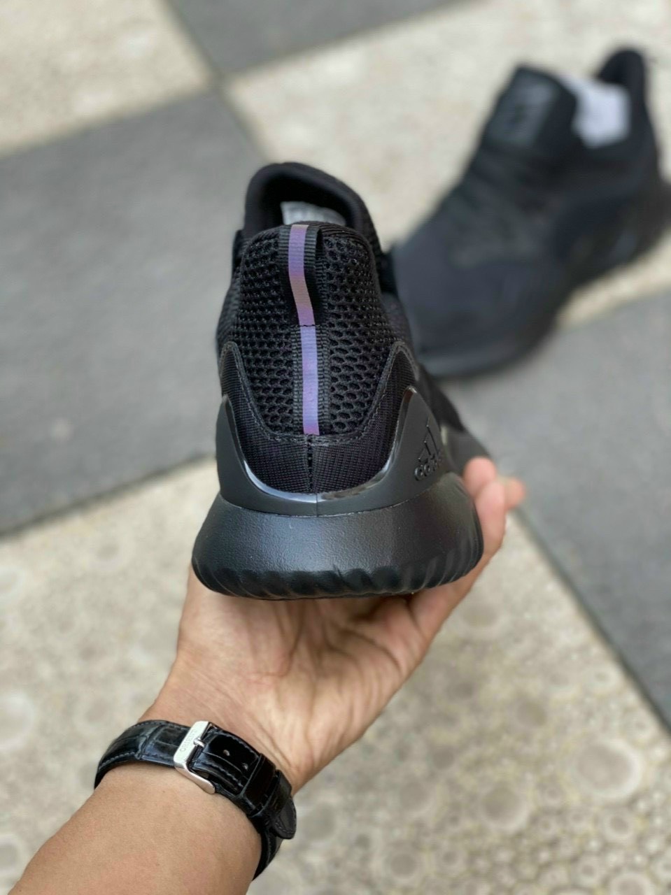 Giày Thể Thao Nam Adidas Alphabounce Beyond Black