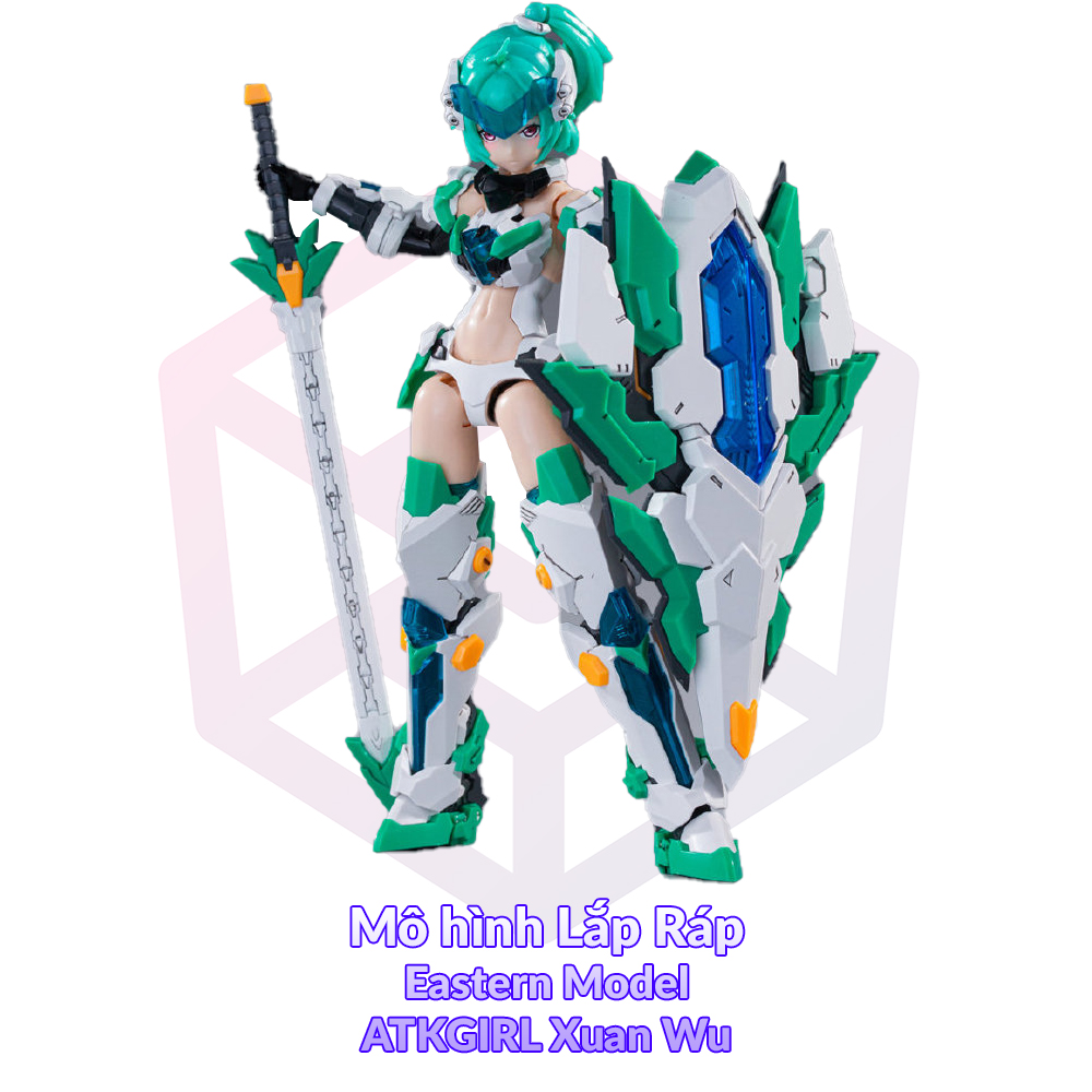 [7-11/12 VOUCHER 8%]Mô Hình Eastern Model 1/12 ATKGIRL Xuan Wu [3GD]