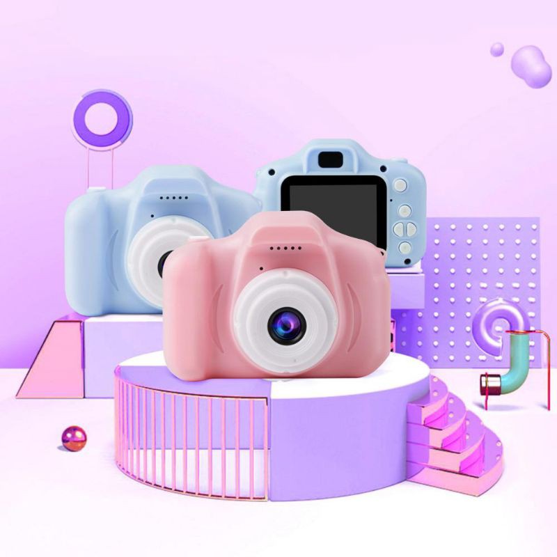 Máy ảnh mini cho bé lắp thẻ nhớ chụp ảnh thật