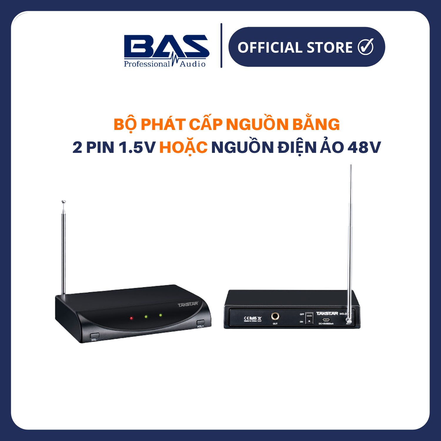 Micro hội nghị không dây Takstar MS-208W