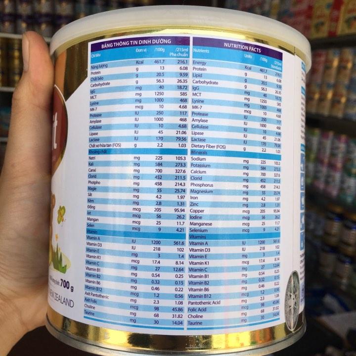 Sữa Nutralait BA 700g (1-10 tuổi) DATE mới