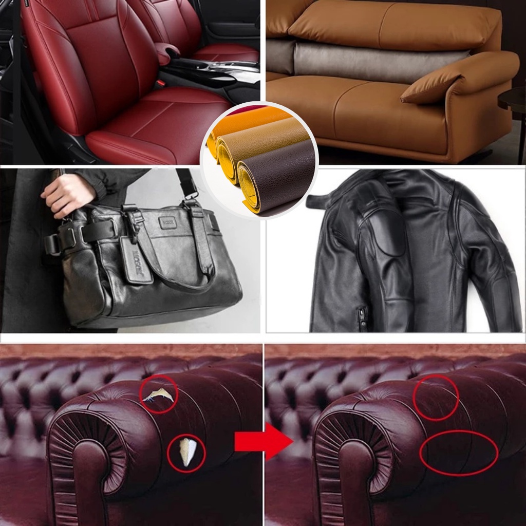 Da sofa, da PU tự dính dán ghế da, ghế sofa, đồ da