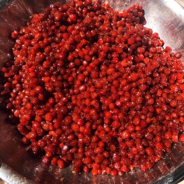 Mứt chùm ruột rim đường khô siêu ngon