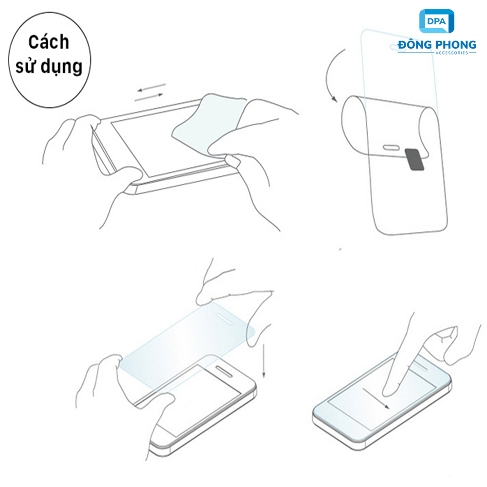 [HCM]Kính Cường Lực iPhone Full Màn Hình 9D Cao Cấp