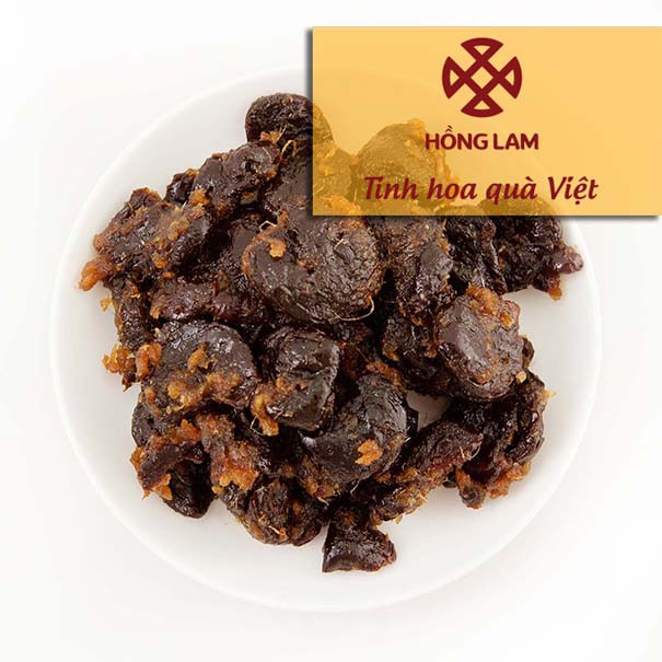 Ô MAI MẬN KHÔNG HẠT XÀO GỪNG HỒNG LAM 300G