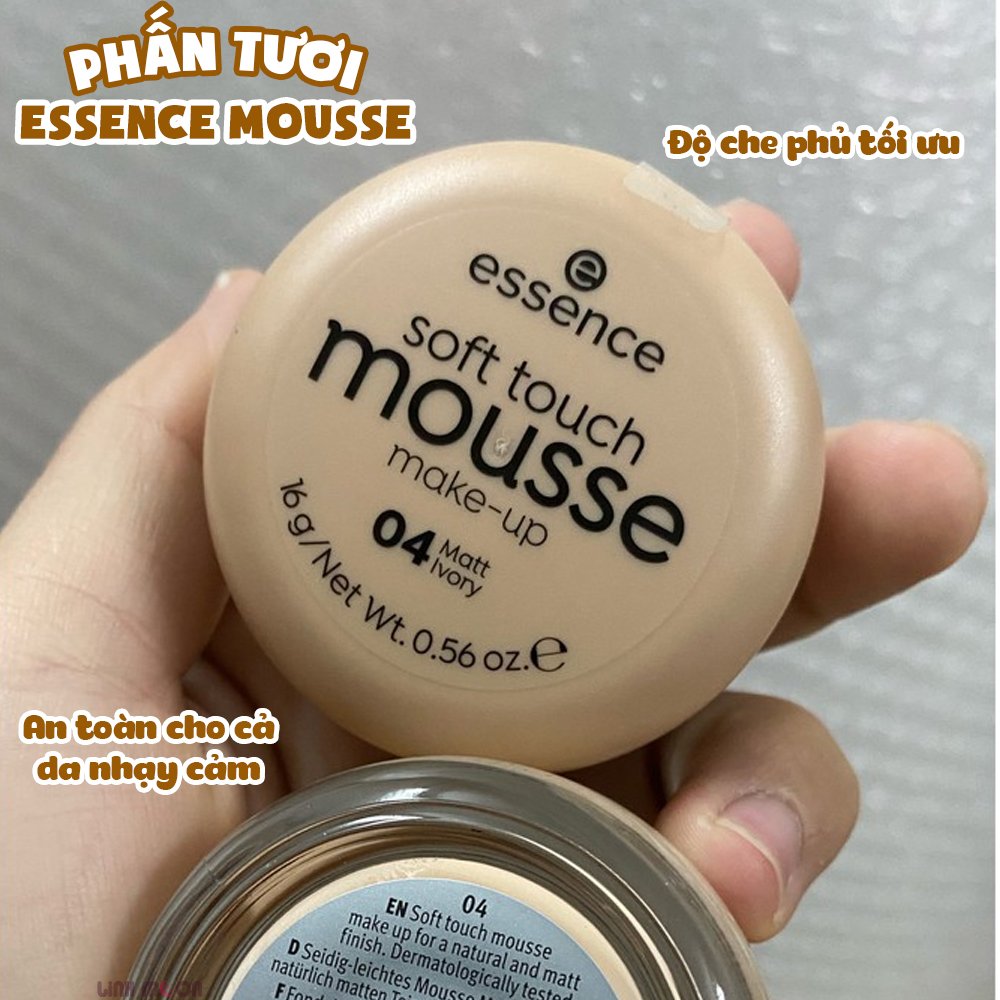 Phấn/ Kem nền Mousse Đức