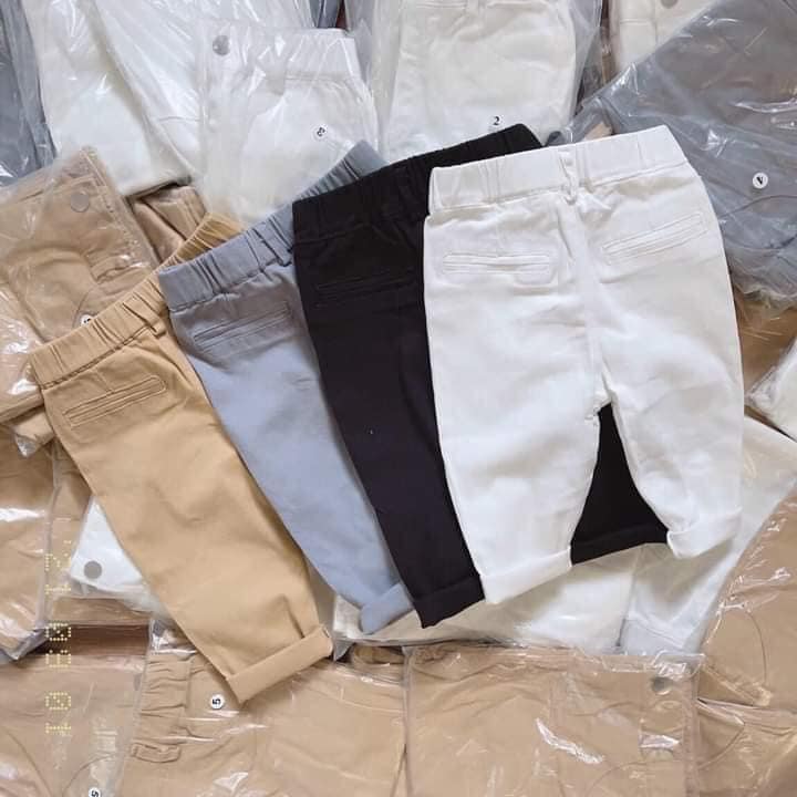 quần kaki cho bé 8-18kg