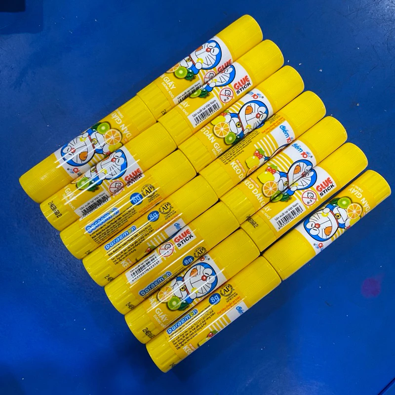 Combo 5 Lọ Keo khô Điểm 10 Doraemon G-011/DO 8G