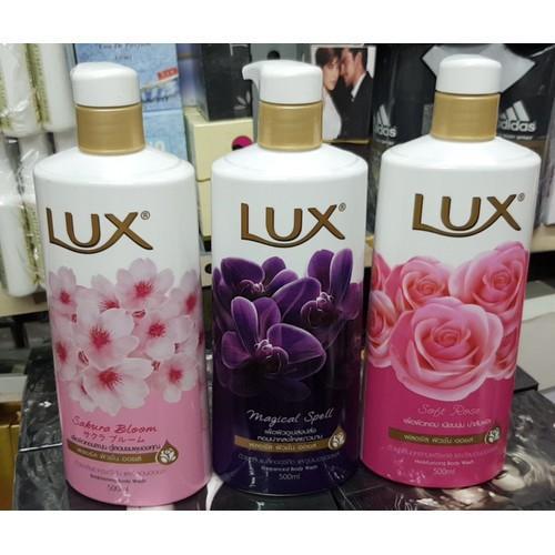 2 CHAI SỮA TẮM LUX - MÀU TÍM - 500ml/chai