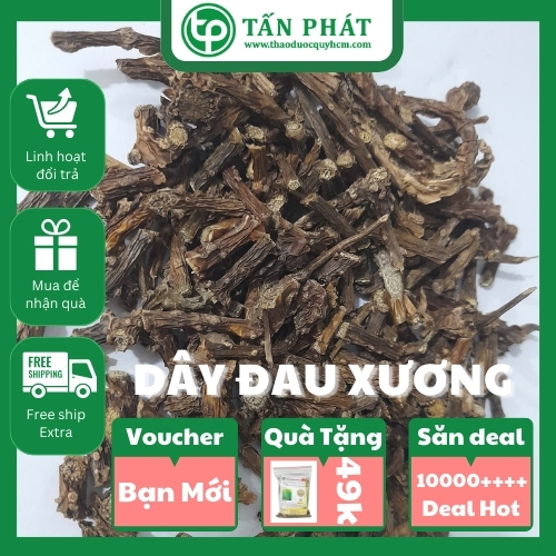 Dây đau xương sấy khô 500g - Hỗ trợ pha trà cải thiện sức khỏe xương khớp - Hàng công ty chất lượng cao