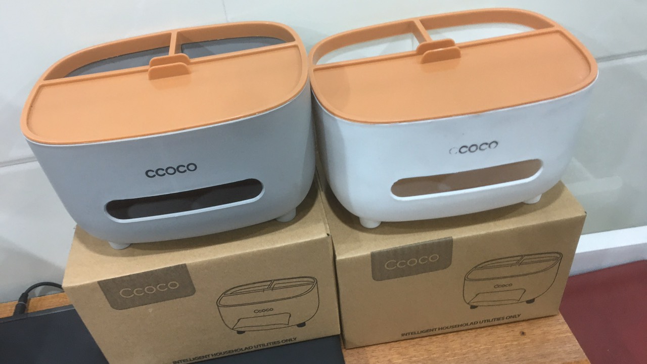 Kệ, hộp đựng giấy ăn, giấy vệ sinh cao cấp - Ecoco E2009