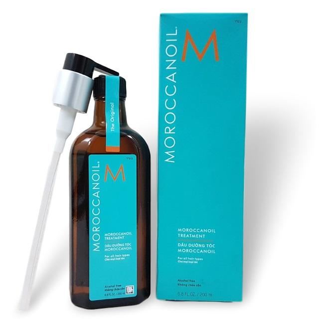 [+Tặng mũ trùm]TINH DẦU DƯỠNG TÓC MOROCCANOIL TREATMENT 200ML