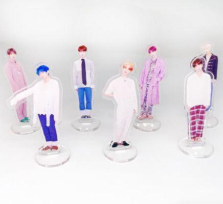 standee BTS PERSONA tượng trong suốt