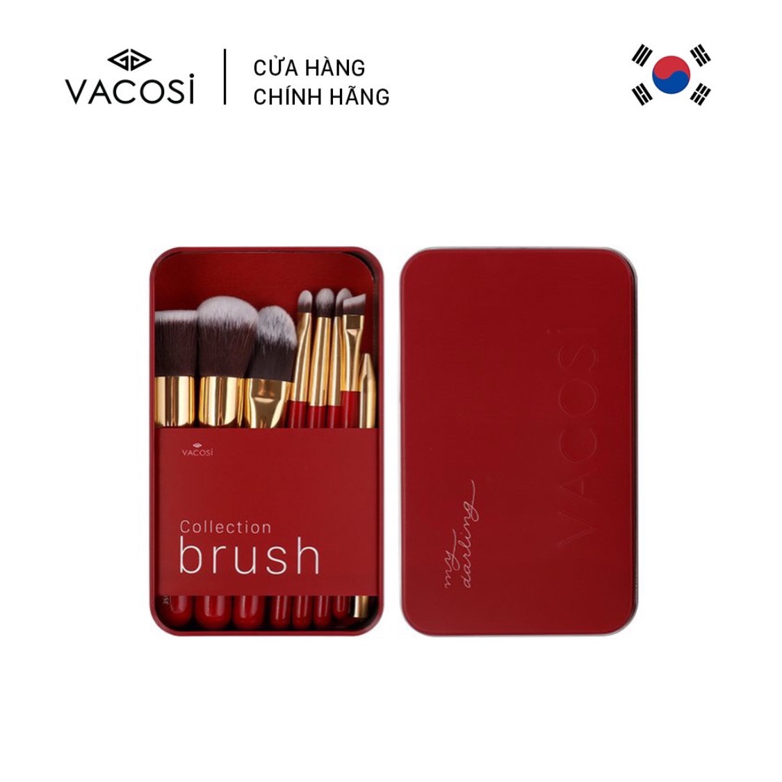 VACOSI My Darling Travel Brush Set