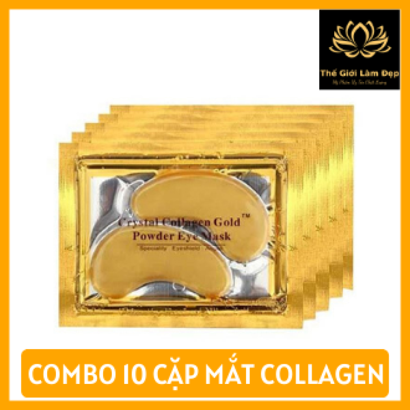 Combo 10 cặp mặt nạ mắt collagen