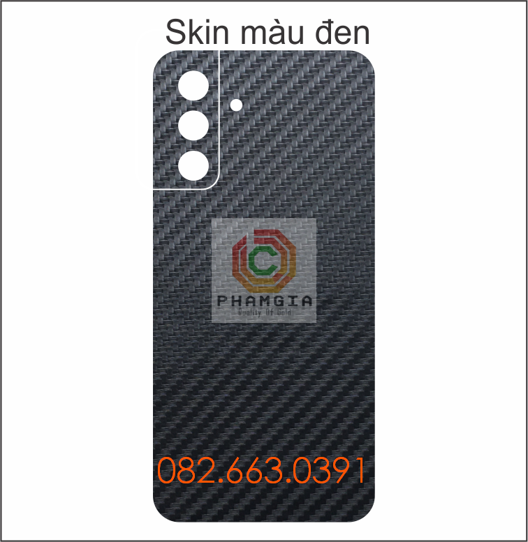 Miếng dán mặt lưng skin carbon Samsung S21 / S21 plus ( S21+ )