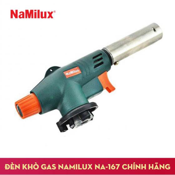 Bộ đầu khò gas namilux - đèn khò ga có mồi lửa - sử dụng cho bình gas mini na-167vn