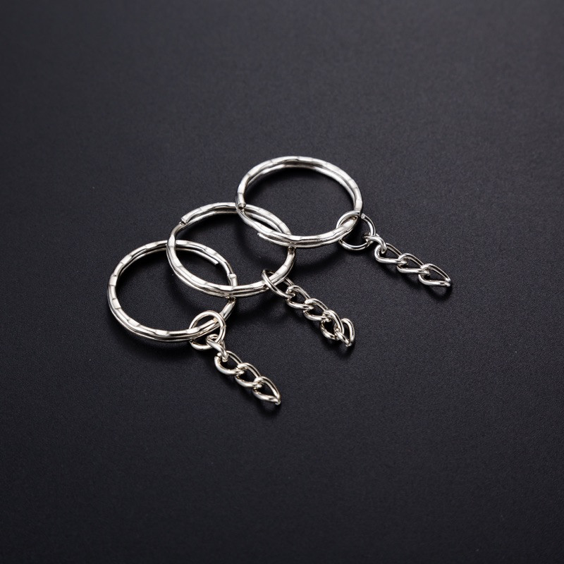 Móc khoá trơn làm đồ handmade (50-100 cái)