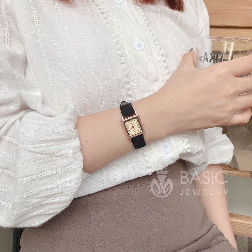 Đồng hồ Nam Nữ Dây da