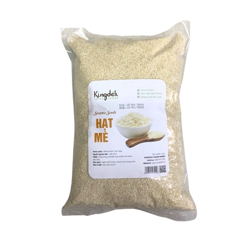 Hạt mè trắng chưa rang