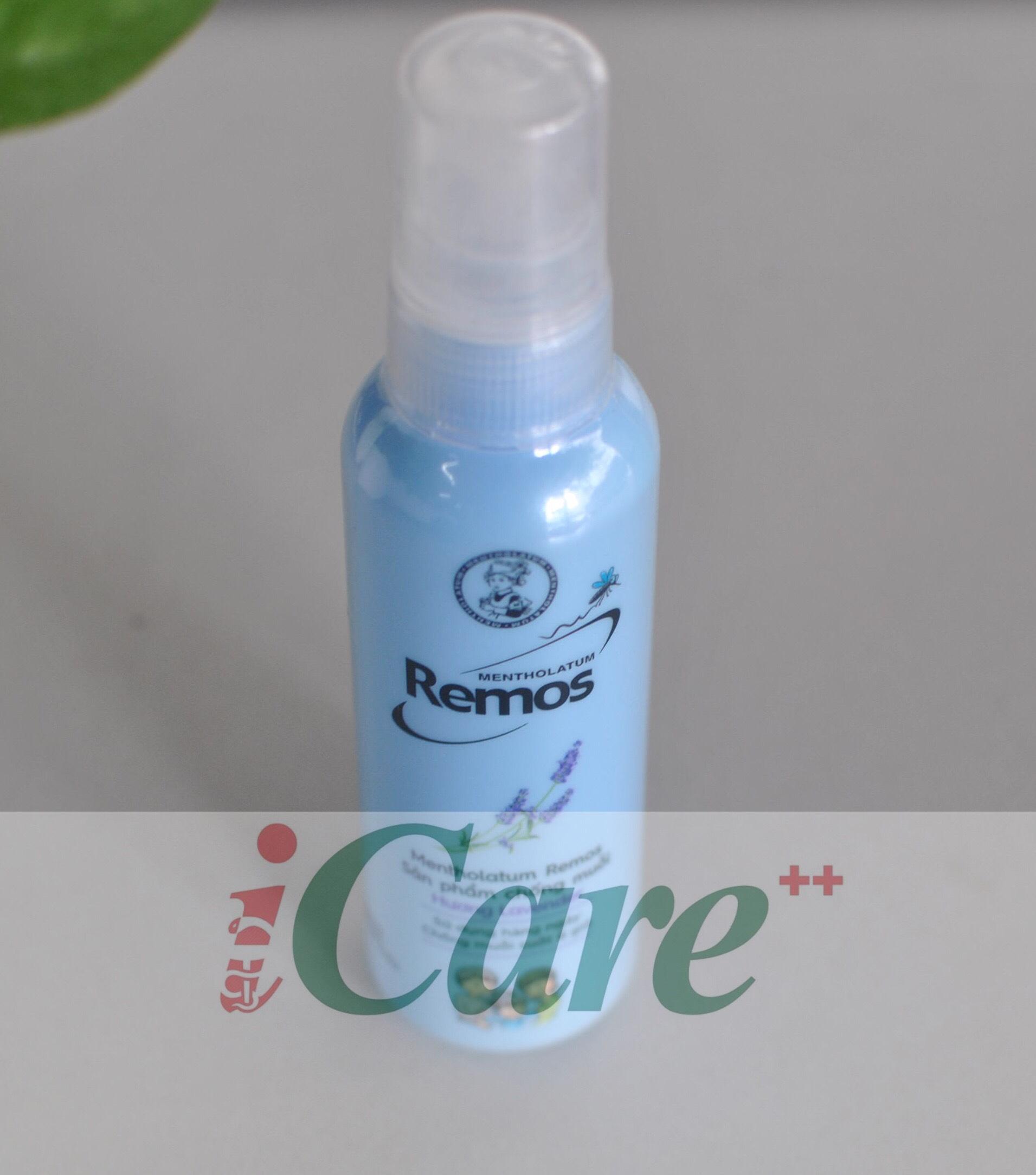 XỊT CHỐNG MUỖI, CÔN TRÙNG ĐỐT- REMOS 60ml