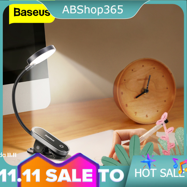 Bảng giá Đèn Led mini không dây BASEUS đèn đọc sách sạc USB có kẹp tiện lợi dành cho gia đình văn phòng abshop365 hshop365hn hshop365 abshop hshop Phong Vũ