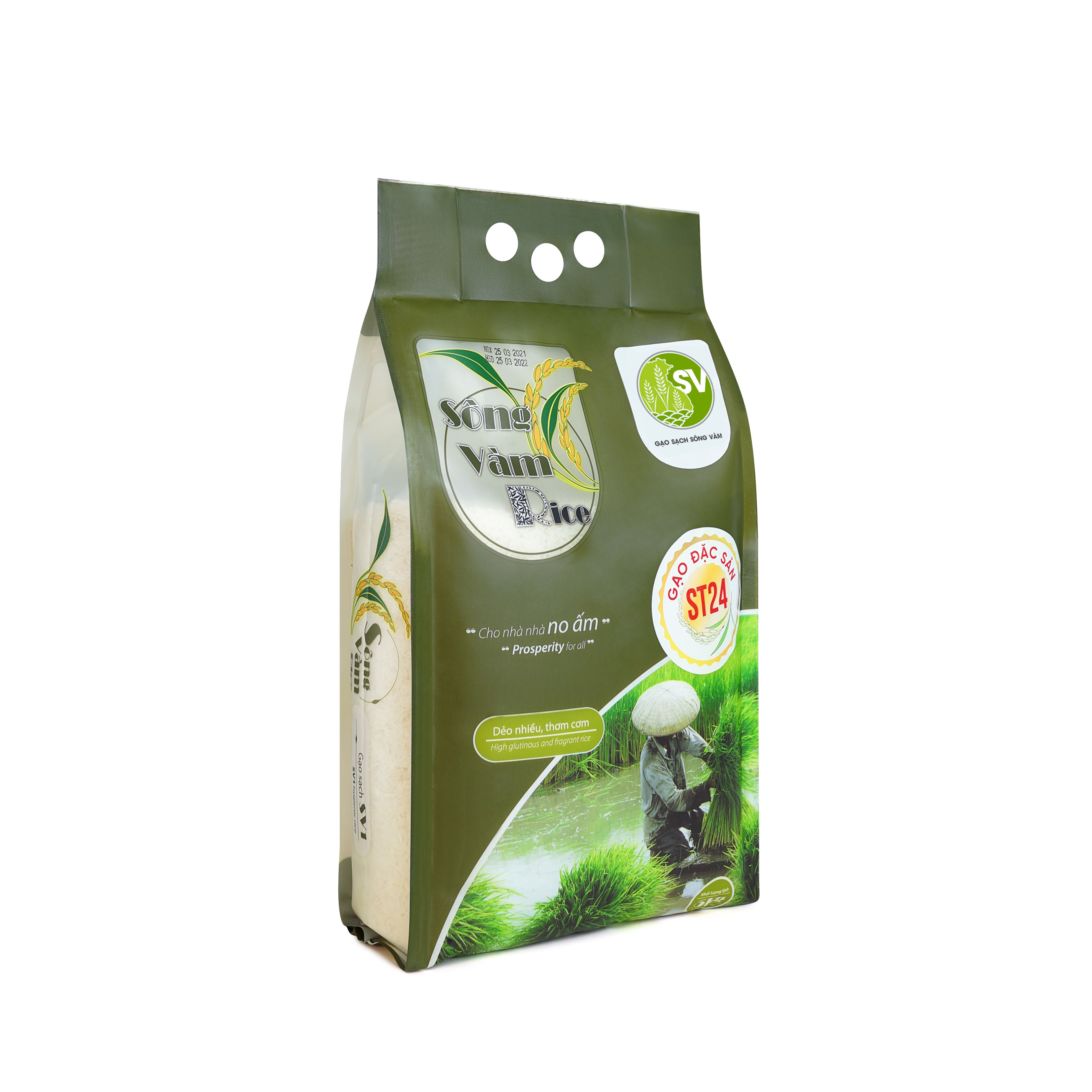 [HCM]Gạo đặc sản ST24 - Sông Vàm Rice