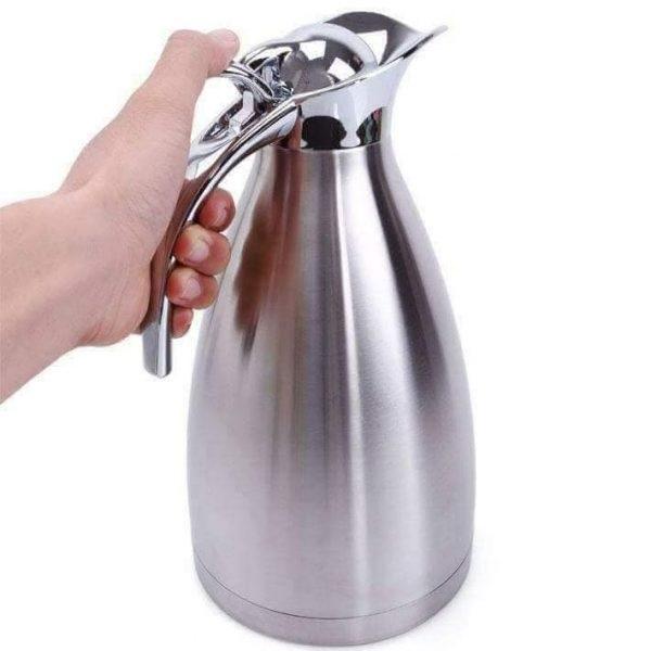 Bình thủy giữ nhiệt chân không loại to 2 lít, phích giữ nhiệt inox - hàng cao cấp, binh thuy giu nhiet chan khong loai to 2 lit, phich giu nhiet inox 2L