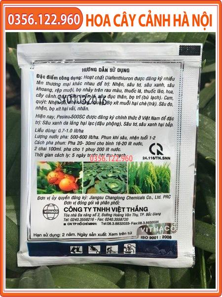 HỘP 10 GÓI  Pesieu 500SC