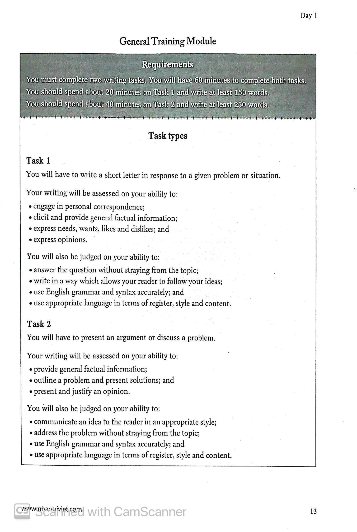 Sách Fahasa - 15 Days’ Practice For Ielts Writing