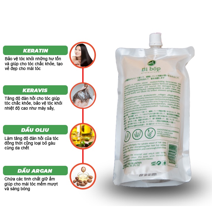 Hấp siêu mượt BiBop 1000ml