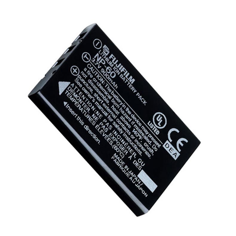 Battery + Charger for Fujifilm Np-60 Camera