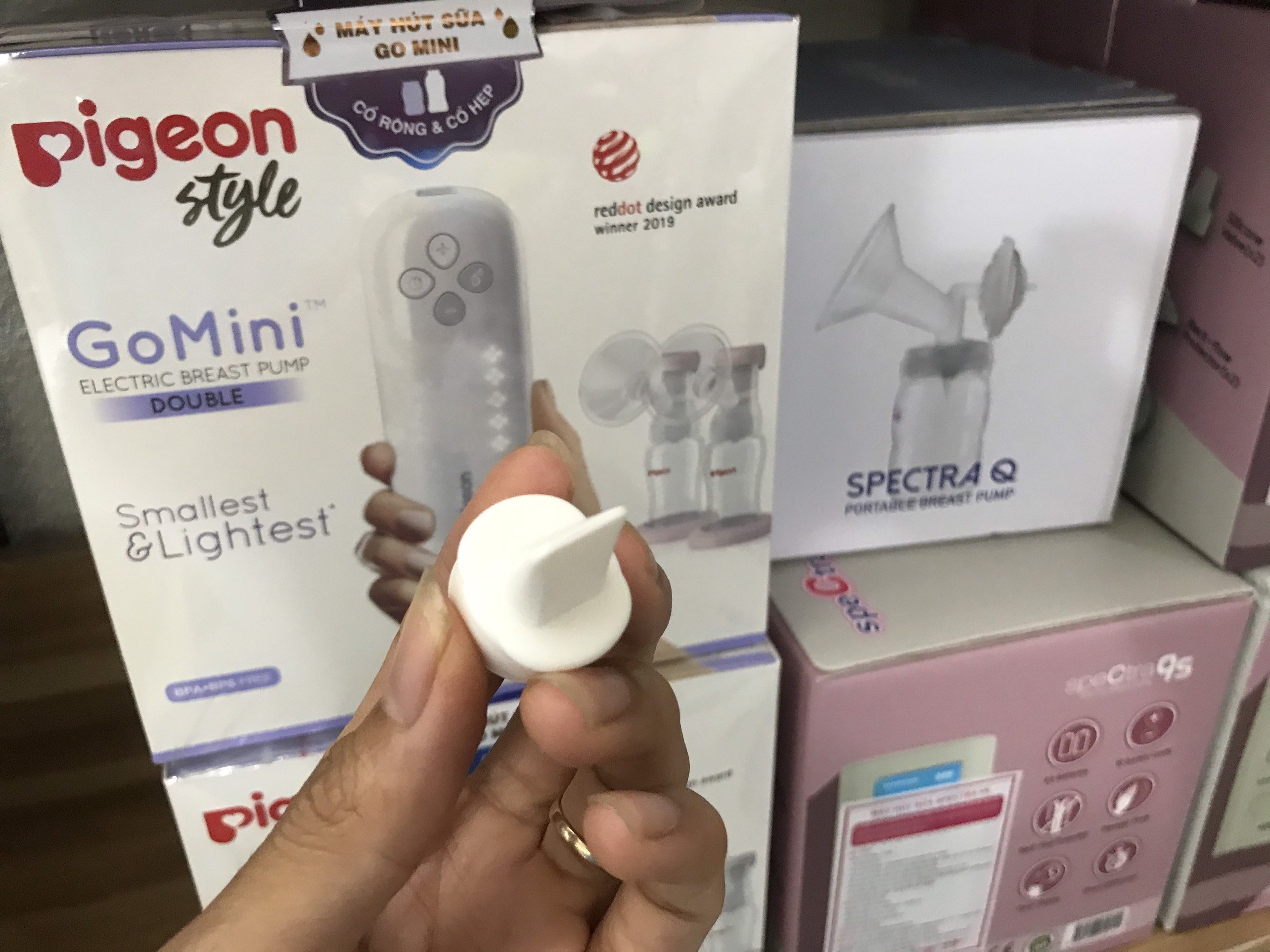 Van silicon máy hút sữa pigeon gomini( 1 cái)